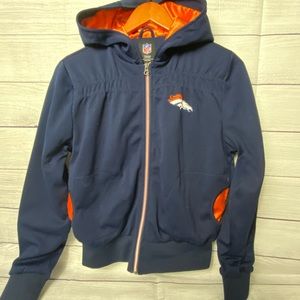 Women’s NFL Broncos jacket.  Size M